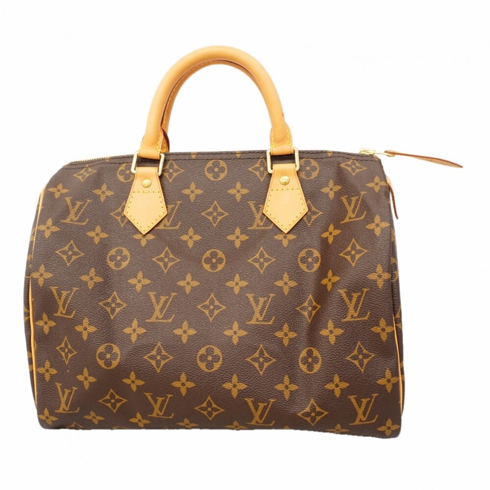 LOUIS VUITTON Brown Monogram Speedy 30 Bag